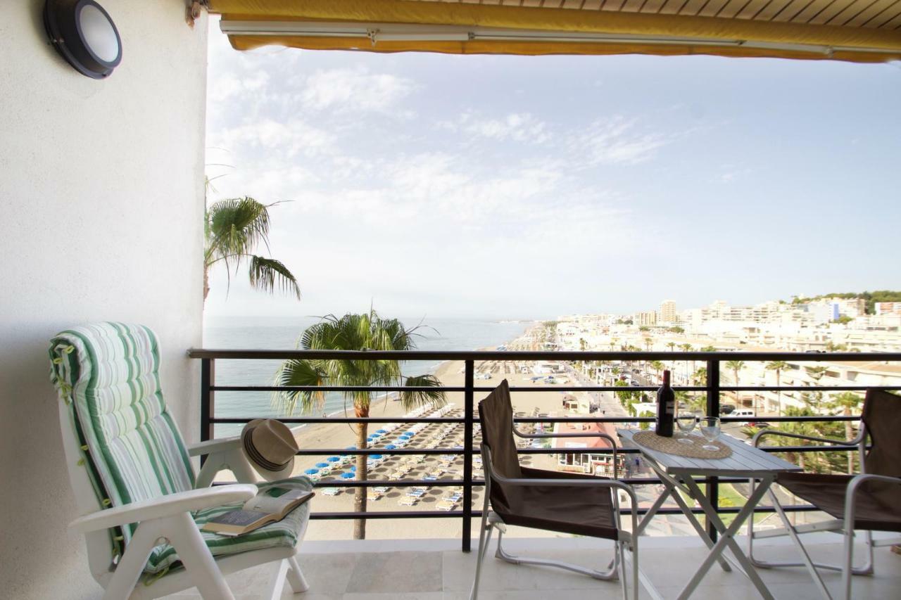 Sea Front Studio With Spacious Balcony Santa Clara Torremolinos Exterior photo
